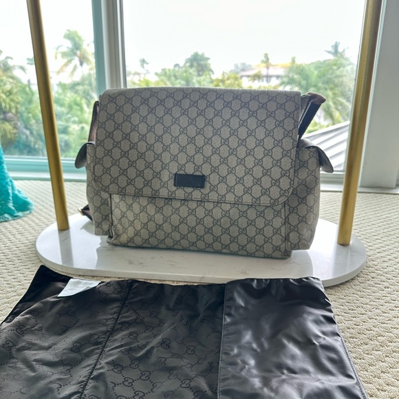 Gucci Beige Monogram Baby Bag